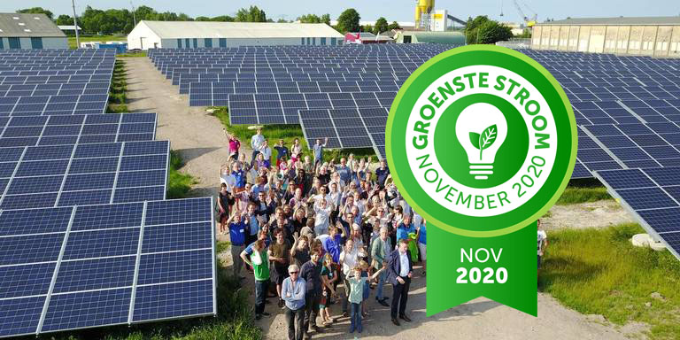 certificaat groenste 2020